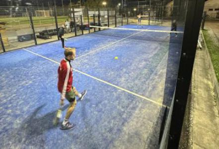 Baubeginn 3. Padel-Court